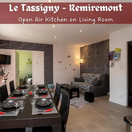 Le Tassigny 3 Etoiles - Hyper-Centre Balneo Wifi Parking Apartment Remiremont Exterior photo