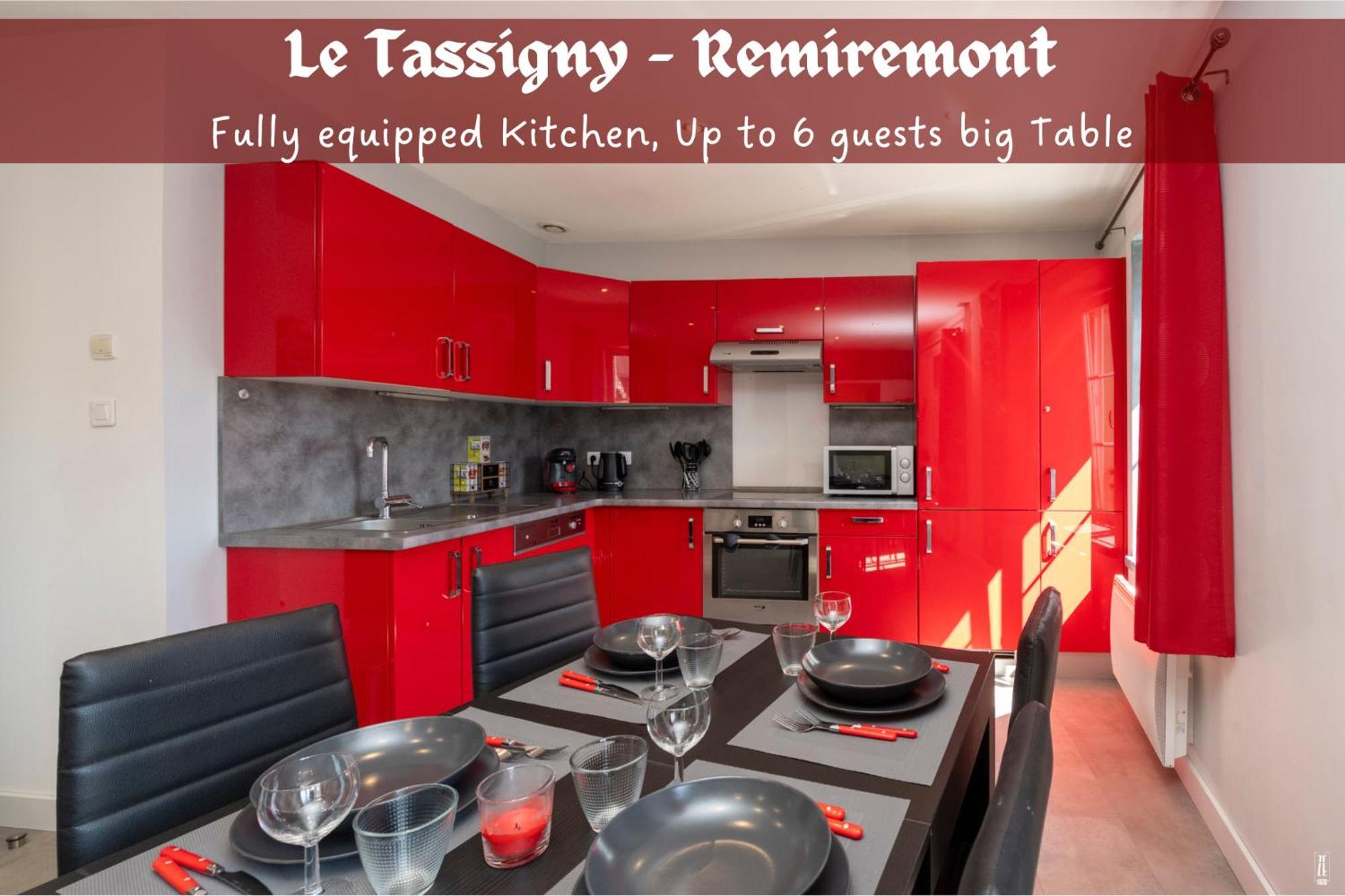 Apartment Le Tassigny 3 Etoiles - Hyper-centre Balneo Wifi Parking Remiremont