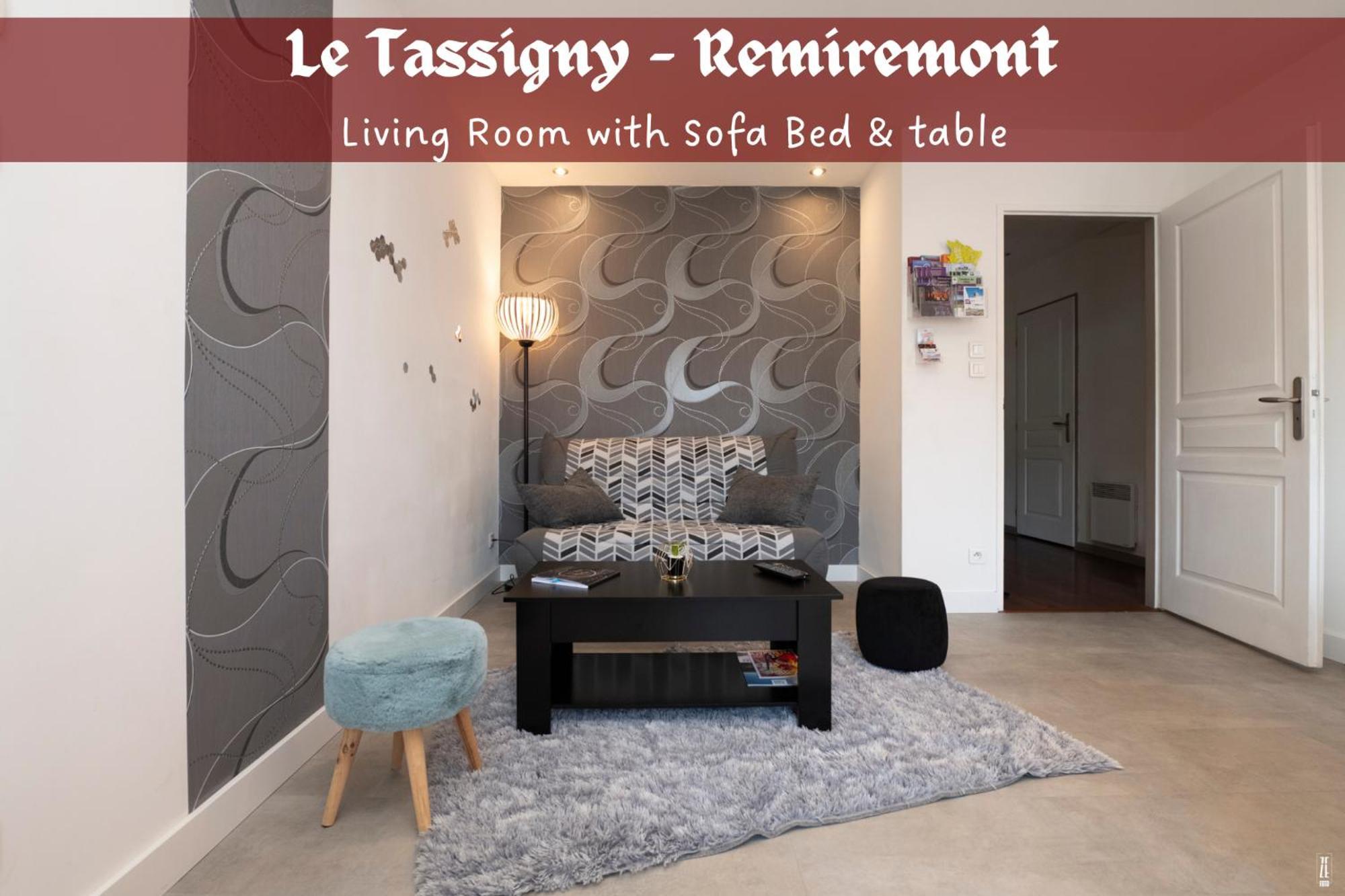 Le Tassigny 3 Etoiles - Hyper-centre Balneo Wifi Parking Apartment Remiremont